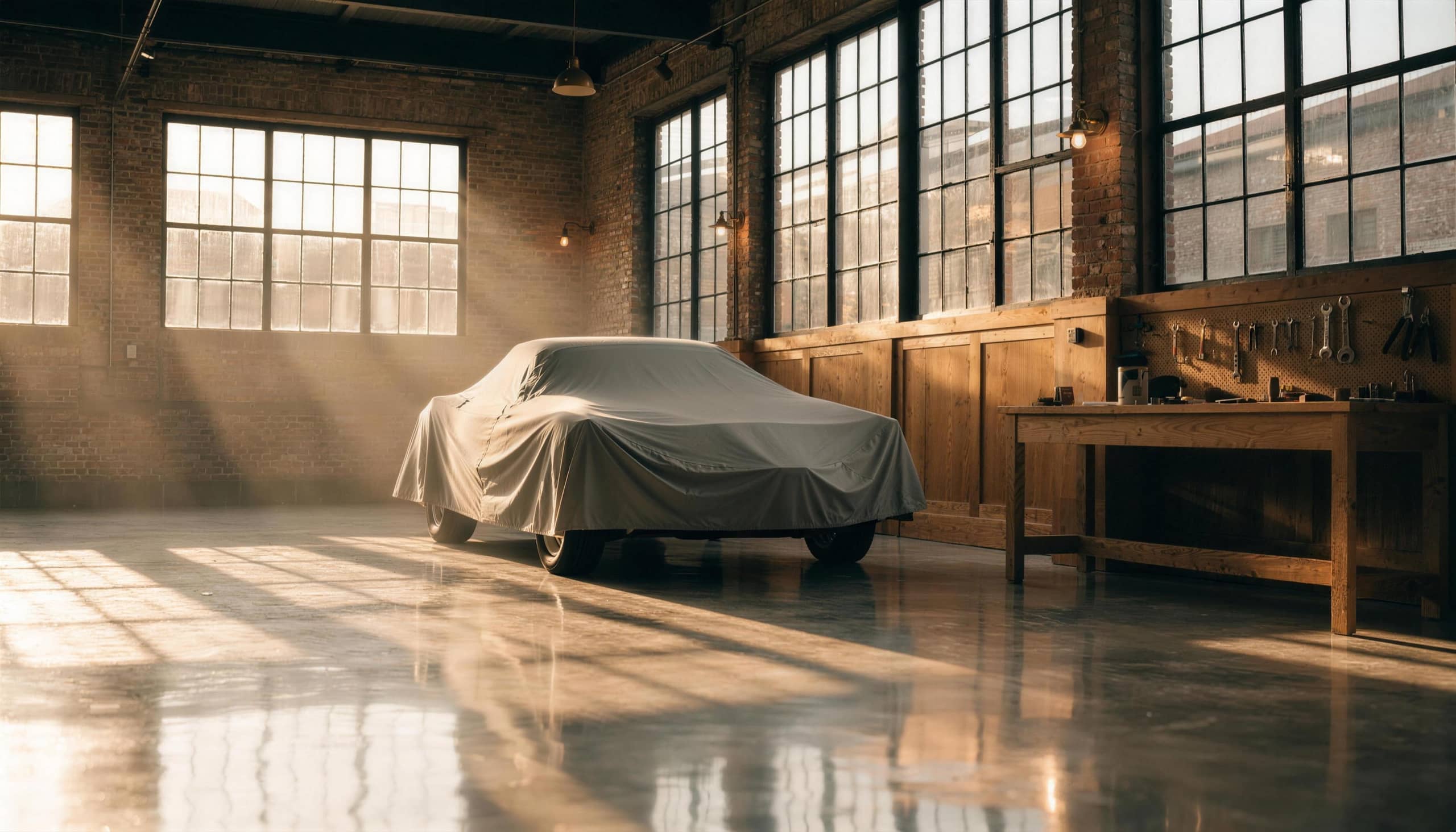 The Archive's garage